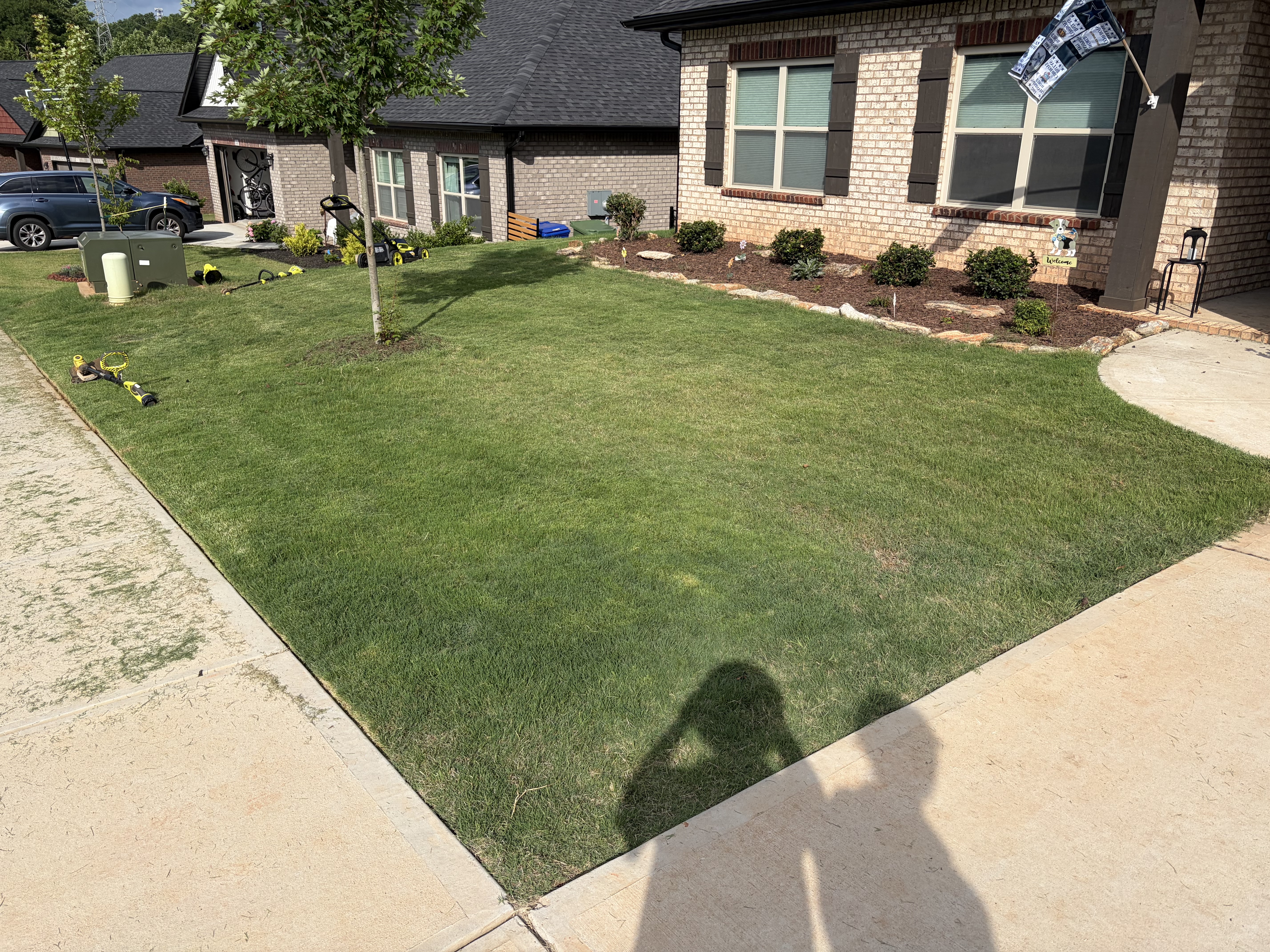 Finished lawn — Ridgeline Lawn Care